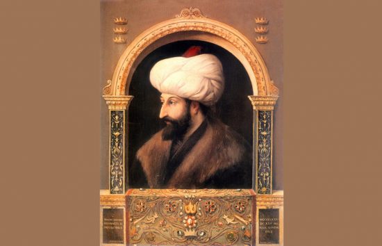 Fatih Sultan Mehmet, II. Mehmed, Osmanlı İmparatorluğu, yedinci padişahı. Sarayi_Album yağlı Boya tablosu