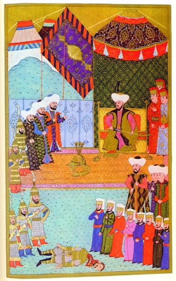 Osmanli Padişahı, II. Murat Dönemi, Özellikleri Kişiliği ve Yaşamı Osmanlı padişahları altıncısı, Sultan 2. Murad Han, Minyatürü