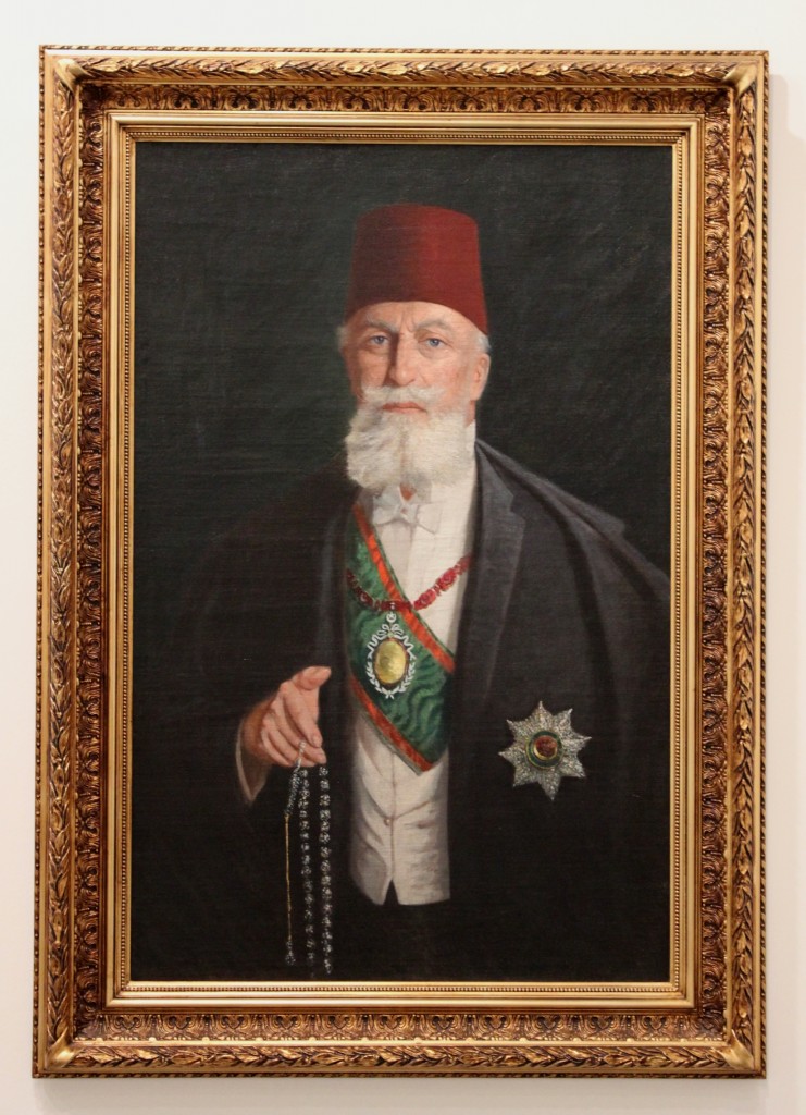 Son Halife Il. Abdülmecid 1868 1944 Müzikle İlgisi Ottomano Sultan Abdul Mecid İslam Halife Osmanogullari Yağlı Boya Tablosu