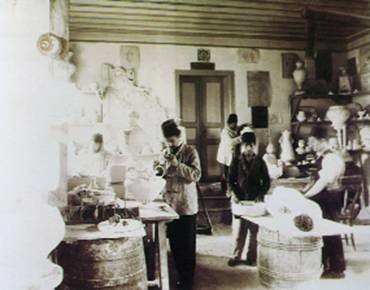 Yıldız Porselen ve Çini Fabrikası, Osmanlı Fabrika, Sultan Abdülhamid Dönemi Fabrika 