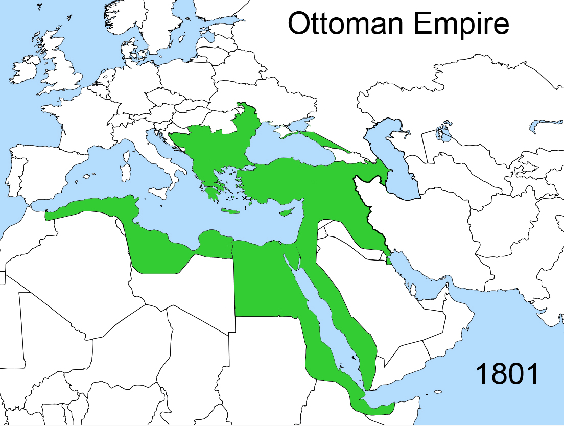 III. Selim Osmanlı Ile Fransa İlişkilerHarpler Anlaşmalar Sonrası Durum Harita Ottoman Empire 1801