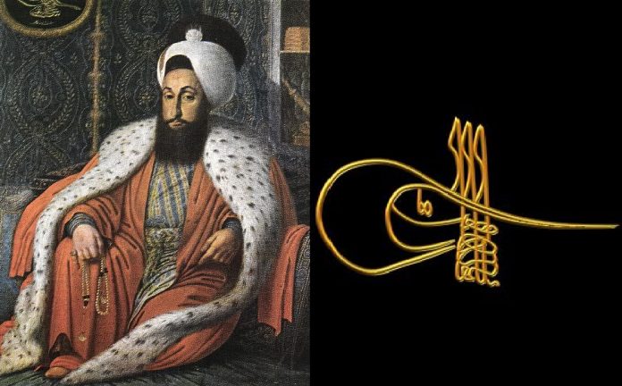 Osmanlı Padişahı Selim 3. Han Tuğrası Kimdir Dönemi Şahsiyeti Ve Yaşamı. Sultan Üçüncü Selim Babası Üçüncü Mustafa Annesi Mihrişah Sultan