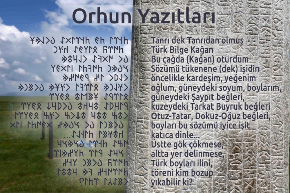 Slamiyet Kabulü Öncesi Yazılı Türk Edebiyatı.Göktürk Yazıtları Uygur Metinleri