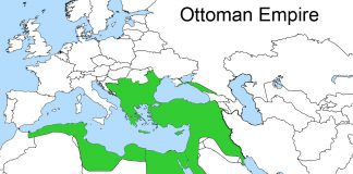 1812 Yılı Bükreş Antlaşmasına Göre Osmanlı Devleti Sınırları. II. Mahmud Osmanlı Padişahı Ve İslam Halifesi. Ottoman Empire