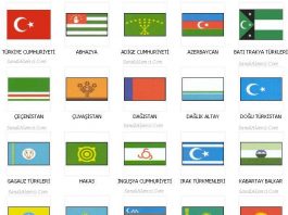 Türk Devletleri’nin Kuruluş Ve Yıkılış Tarihleri Bayrak Türk Eski 